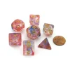 Dice>Unicorn Resin 16mm 7-Die Polyhedral Dice Set - Cosmic Carnival - Your Source for Gaming Essentials