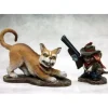 Tabletop Miniatures>Unpainted Angela & Scooter, Mousling Cowgirl, Hound Chronoscope - Your Source for Gaming Essentials