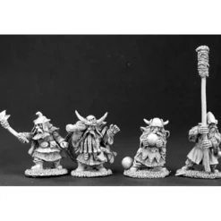 Tabletop Miniatures>Unpainted Dwarven Engineer & Crew 4P 06060 Dark Heaven Army - Your Source for Gaming Essentials