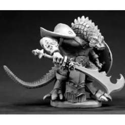 Tabletop Miniatures>Unpainted Kar'Drakir Reptus Dragonman Warrior 03316 Dark Heaven - Your Source for Gaming Essentials