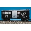 USA Trains R19043D G Scale Burlington Simulated Steel Box Car #30709 NIB - Your Source for Gaming Essentials* Outlet