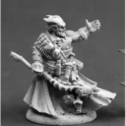 Tabletop Miniatures>Vatanis Maggotcrown Necromancer 03846 Dark Heaven Unpainted Metal - Your Source for Gaming Essentials