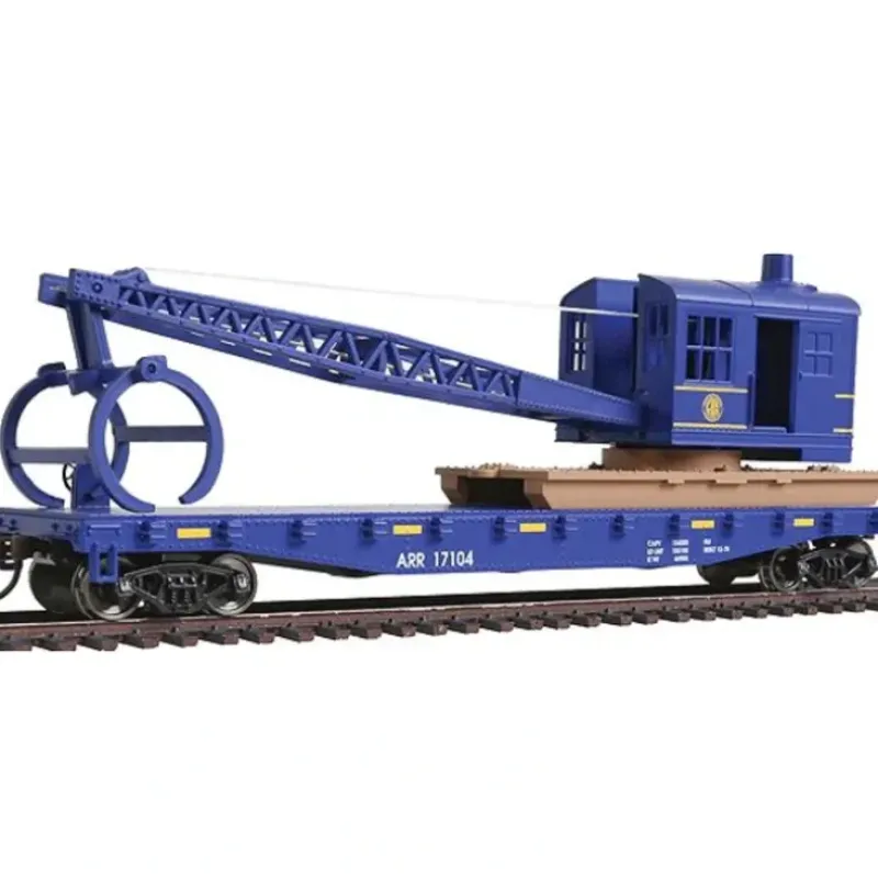 Walthers 931-1780 HO Alaska Railroad - Flatcar with Logging Crane - Your Source for Gaming Essentials* Sale