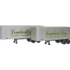 Walthers 949-2352 HO Assembled Lombard Bros. 32' Trailer (Pack of 2) - Your Source for Gaming Essentials* Clearance