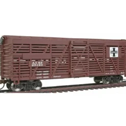 Walthers 931-1681 HO Atchison, Topeka & Santa Fe 40' Stock Car - Ready to Run - Your Source for Gaming Essentials* Sale