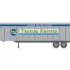 Walthers 949-2315 HO Baltimore & Ohio 40' Trailer (Pack of 2) - Your Source for Gaming Essentials* Discount