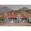 Walthers 933-4055 HO Brick Mission-Style Santa Fe Depot Commercial Building Kit - Your Source for Gaming Essentials* Sale
