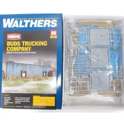 Walthers 933-3192 HO Bud's Trucking Company Background Building Kit - Your Source for Gaming Essentials*