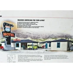 Walthers 933-2822 HO Built-Ups Route 66 Motel - Your Source for Gaming Essentials* Best