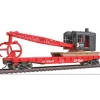 Walthers 931-1781 HO Canadian Pacific Flatcar with Logging Crane #304860 - Your Source for Gaming Essentials* New
