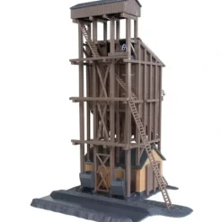Walthers 931-910 HO Coaling Tower 6 x 6" 15.3 x 15.3 cm Kit - Your Source for Gaming Essentials* Clearance