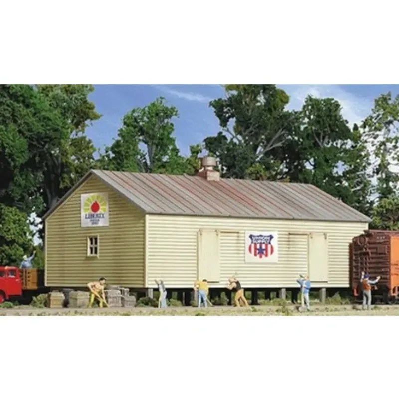 Walthers 933-3529 HO CO-OP Storage Shed on Pilings Building Kit - Your Source for Gaming Essentials*