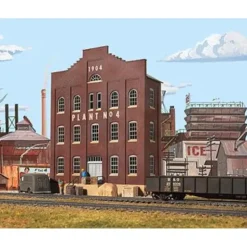 Walthers 933-3183 HO Cornerstone Series Plant No. 4 Background Building Kit - Your Source for Gaming Essentials* Online