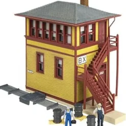 Walthers 933-2837 HO Cornerstone Series(R) Built-Ups Interlocking Tower - Your Source for Gaming Essentials* Sale