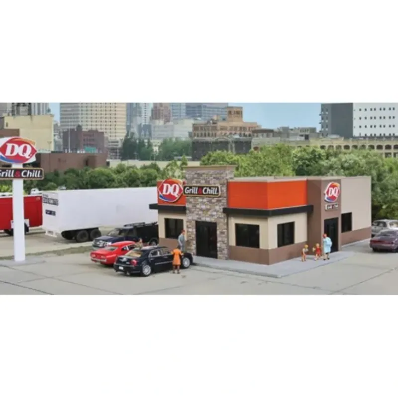 Walthers 933-3485 HO Dairy Queen Grill & Chill Building Kit - Your Source for Gaming Essentials* Hot