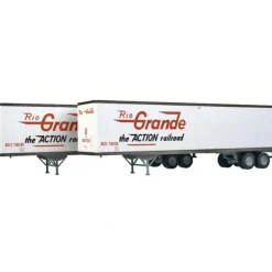 Walthers 949-2204 HO Denver & Rio Grande Western 45' Trailer (Pack of 2) - Your Source for Gaming Essentials* Clearance