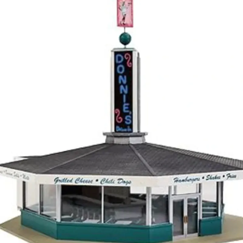 Walthers 933-3474 HO Donnie's Drive-In Building Kit - Your Source for Gaming Essentials* New
