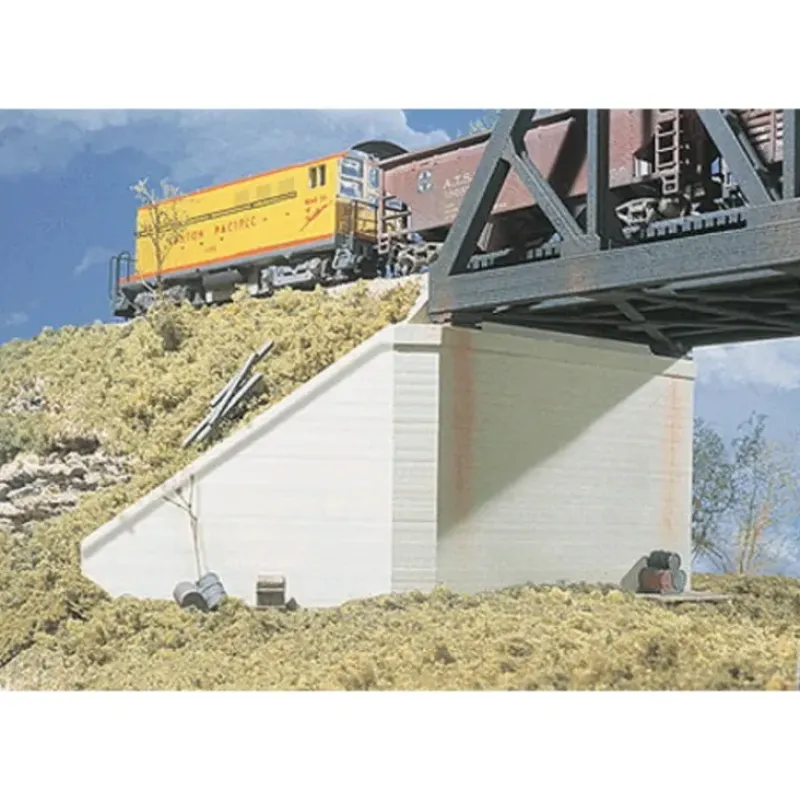 Walthers 933-1040 HO Double Track Truss Bridge Abutment - Your Source for Gaming Essentials* Clearance
