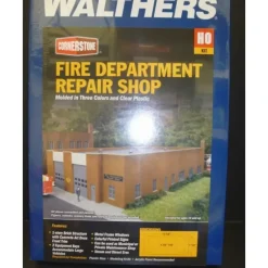 Walthers 933-3767 HO Fire Department Repair Shop Building Kit - Your Source for Gaming Essentials* Sale