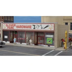 Walthers 933-3465 HO Glover Park Hardware Structure Kit - Your Source for Gaming Essentials* Clearance