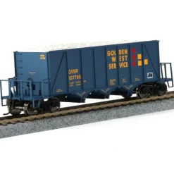 Walthers 920-106007 HO Golden West GSVR 40' Ortner 100-Ton Aggregate Hopper RTR - Your Source for Gaming Essentials* Sale