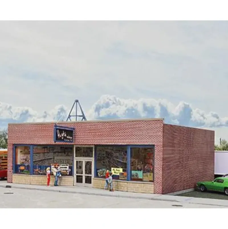 Walthers 933-3475 HO Hobby Shop Building Kit - Your Source for Gaming Essentials*