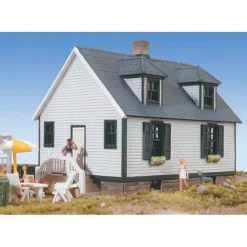 Walthers 933-3657 HO Lake Forest Cottage & Accessories Building Kit - Your Source for Gaming Essentials* Clearance