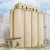 Walthers 933-2942 HO Modern Grain Head House With Silos Industrial Building Kit - Your Source for Gaming Essentials* Best