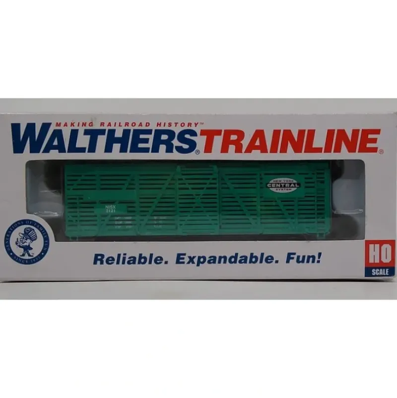 Walthers 931-1687 HO New York Central 40'''' Stock Car #3121 - Ready to Run - Your Source for Gaming Essentials* Clearance