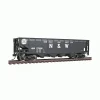Walthers 931-1655 HO Norfolk & Western Offset Quad Hopper - Ready To Run - Your Source for Gaming Essentials* Best