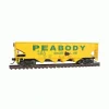 Walthers 931-1658 HO Peabody Offset Quad Hopper #6802 - Ready To Run - Your Source for Gaming Essentials* Hot