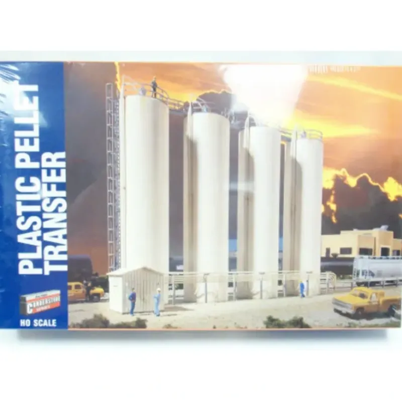 Walthers 933-3081 HO Pellet Transfer Building Plastic Kit - Your Source for Gaming Essentials* Online