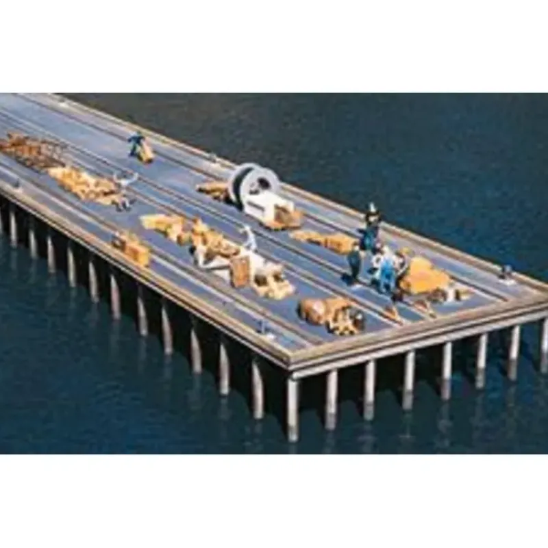 Walthers 933-3154 HO Pier Add-On Structure Building Kit - Your Source for Gaming Essentials* Clearance