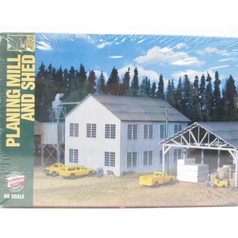 Walthers 933-3059 HO Planing Mill and Shed Industrial Structure Building Kit - Your Source for Gaming Essentials* Sale