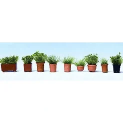 Walthers 949-1083 HO Potted Foliage Plants - Botanicals pkg(9) - Your Source for Gaming Essentials*