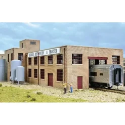 Walthers 933-4024 HO Railcar Restoration & Charter Shop Building Kit - Your Source for Gaming Essentials* Best