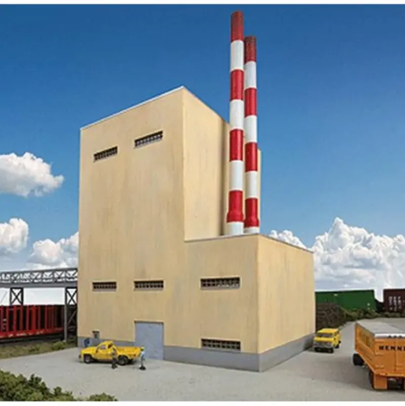 Walthers 933-3901 HO Recovery Boiler House Industrial Building Kit - Your Source for Gaming Essentials*