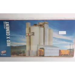 Walthers 933-3704 HO Red X Cement Limited Run Structure Building Kit - Your Source for Gaming Essentials* Sale