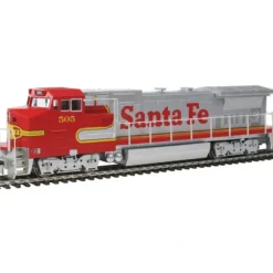 Walthers 910-9553 HO Santa Fe GE Dash 8-40BW Diesel Locomotive #505 LN/Box - Your Source for Gaming Essentials* Sale