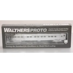 Walthers 920-9017 HO Santa Fe Lighted 85' PS Observation Lounge Passenger Car - Your Source for Gaming Essentials* Online