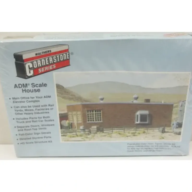 Walthers 933-3027 HO Scale ADM Scale House Building Kit - Your Source for Gaming Essentials* Outlet