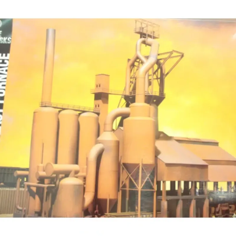 Walthers 933-3054 HO Scale Blast Furnace Structure Building Kit - Your Source for Gaming Essentials* Outlet