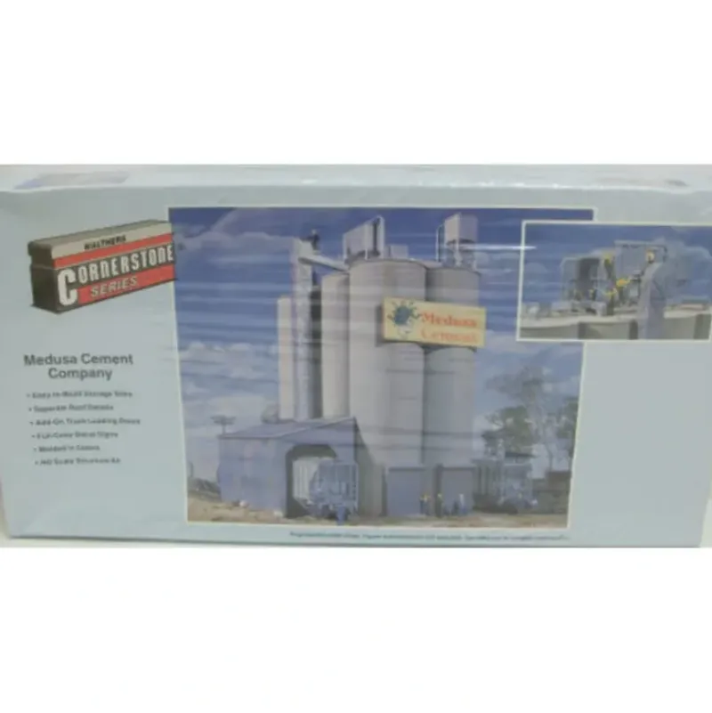 Walthers 933-3019 HO Scale Medusa Cement Company Building Kit - Your Source for Gaming Essentials* Sale