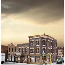 Walthers 933-4041 HO Scale Merchant's Row V Building Kit - Your Source for Gaming Essentials* Outlet