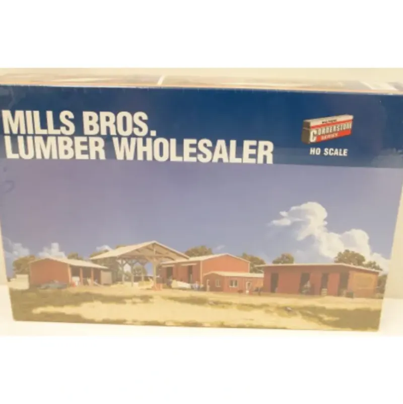 Walthers 933-3082 HO Scale Mills Bros. Lumber Wholesaler Structure Kit - Your Source for Gaming Essentials*