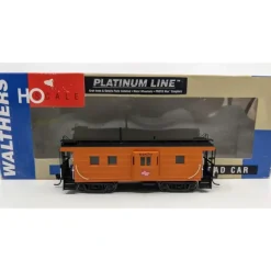Walthers 932-7662 HO Scale Milwaukee Road Rib Side Caboose #01876 - Your Source for Gaming Essentials*