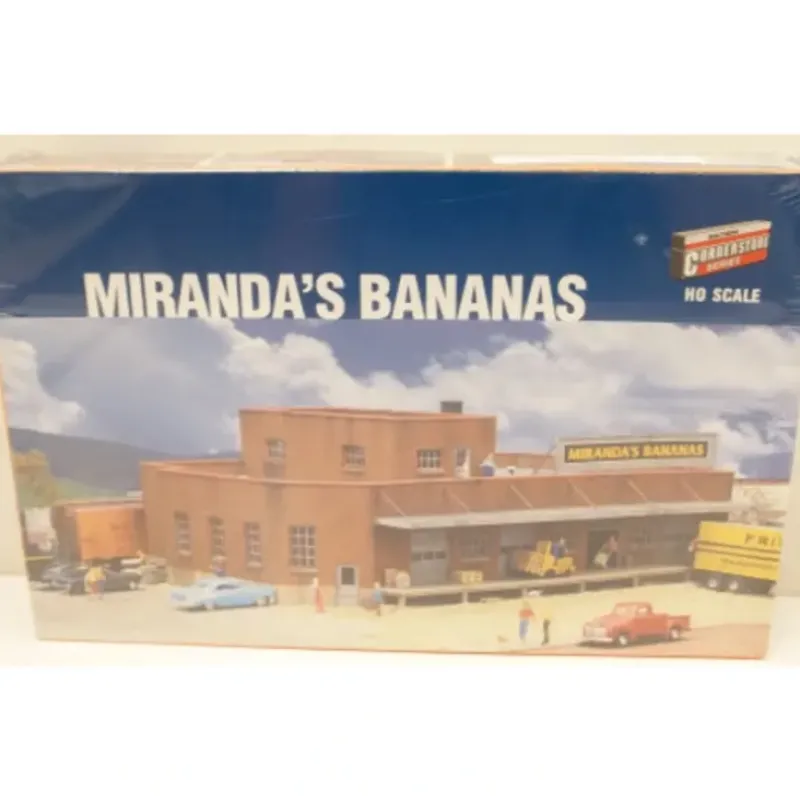 Walthers 933-3080 HO Scale Miranda's Bananas Building Kit - Your Source for Gaming Essentials* New