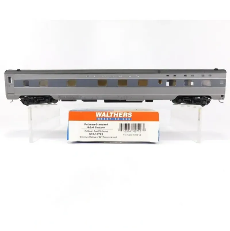 Walthers 932-16721 HO Scale Pullman Pool Scheme Sleeper Car LN/Box - Your Source for Gaming Essentials* New