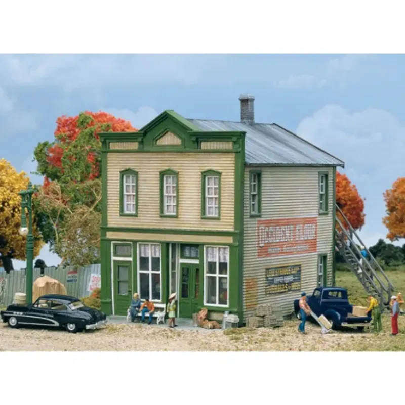 Walthers 933-3650 HO Scale River Road Mercantile Building Kit - Your Source for Gaming Essentials* Hot