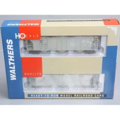 Walthers 932-261451 HO Scale Santa Fe PS-2 2893 Cu Ft Covered Hopper 2-Pack - Your Source for Gaming Essentials* Online